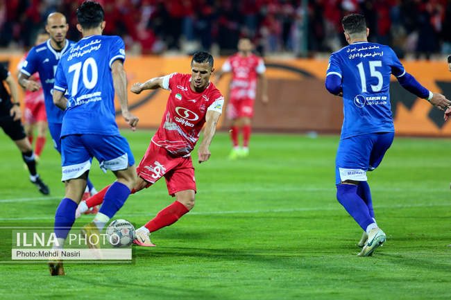 گزارش تصویری بازی  پرسپولیس و استقلال خوزستان