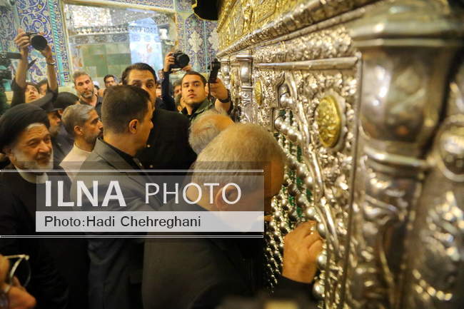 دیدار رئیس‌جمهور با علما و مراجع عظام در سفر به قم