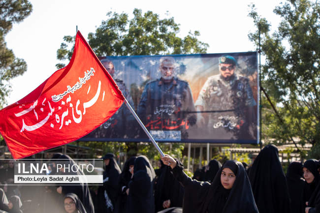 روضه در صحرا در گلزار شهدای تهران