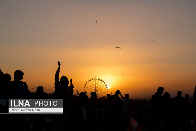 جشنواره پرواز بادبادک‌ها در قزوین