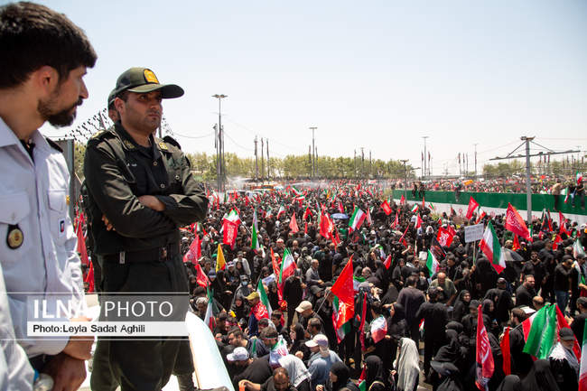 مراسم تشییع پیکر مطهر رهبر شهید انقلاب / 1
