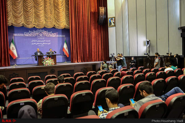 نشست خبری رئیس سازمان امور سینمایی  و سمعی بصری