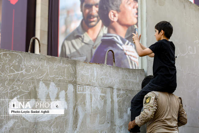 دومین روز مراسم وداع با رهبر شهید انقلاب در مصلای تهران/ 10