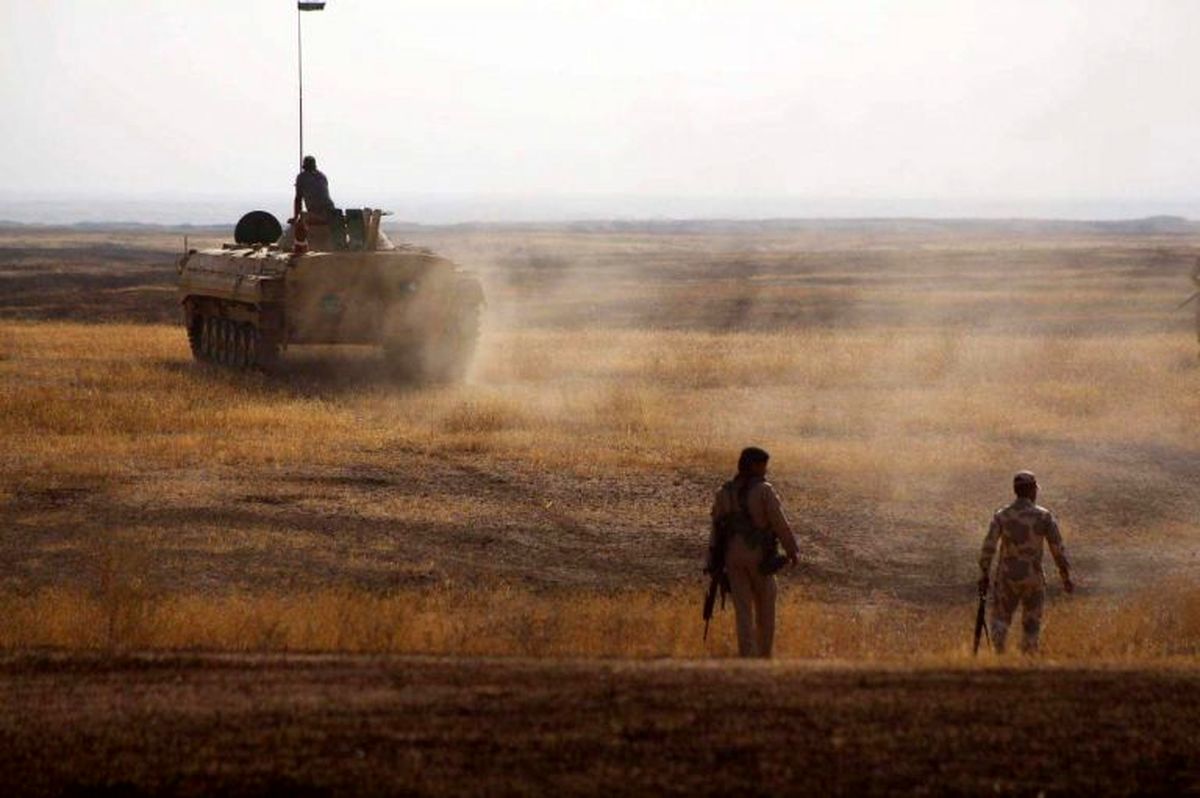 آغاز عملیات امنیتی الحشد الشعبی برای تعقیب عناصر داعش در صحرای الانبار