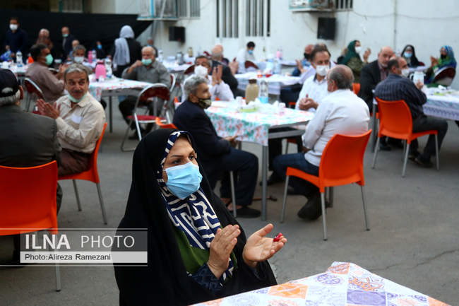 مراسم ضیافت افطار خانه کارگر