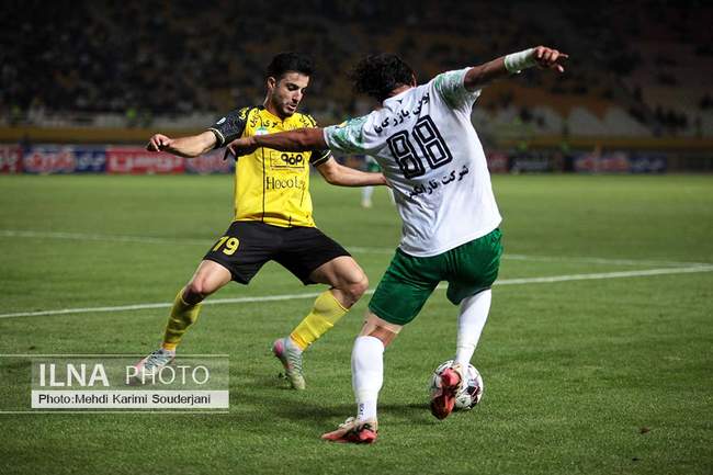 شهرآورد فوتبال اصفهان بدون برنده 