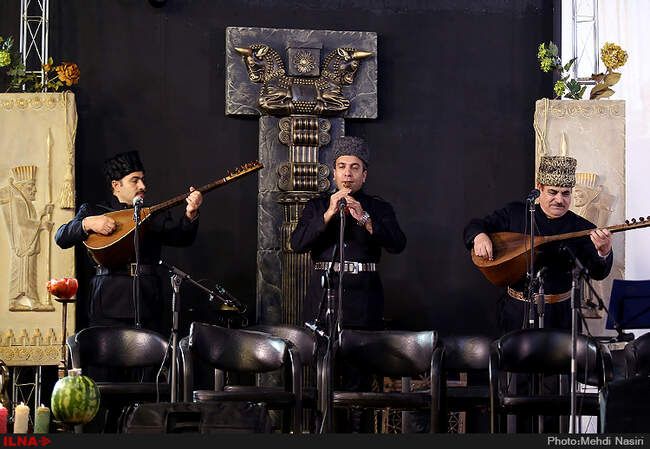 جشن شب یلدا در بوستان پردیسان