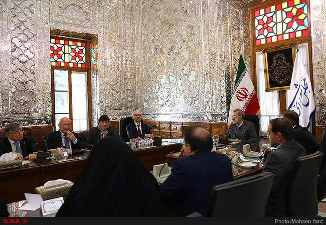دیداریانوش لواندوفسکى رئیس گروه روابط با ایران در پارلمان اروپا با ع