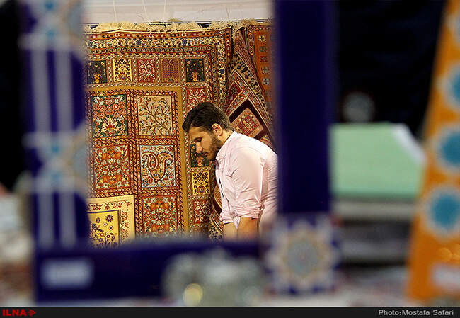 افتتاح نمایشگاه عیدانه صنایع دستی با حضور زهرا احمدی پور، رییس سازمان میراث فرهنگی، صنایع دستی و گردشگری