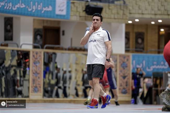 تمرین تیم ملی کشتی فرنگی بزرگسالان (گزارش تصویری)