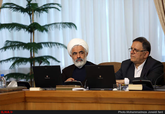 جلسه امروز هیئت دولت با حضور وزرای جدید 