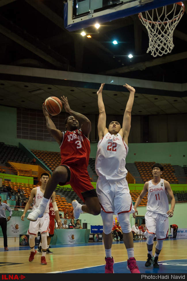 مسابقات بسکتبال آسیا چلنچ /چین - اردن