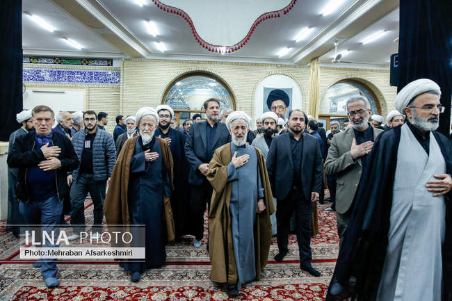 مراسم تشییع محمدمهدی صدیقی