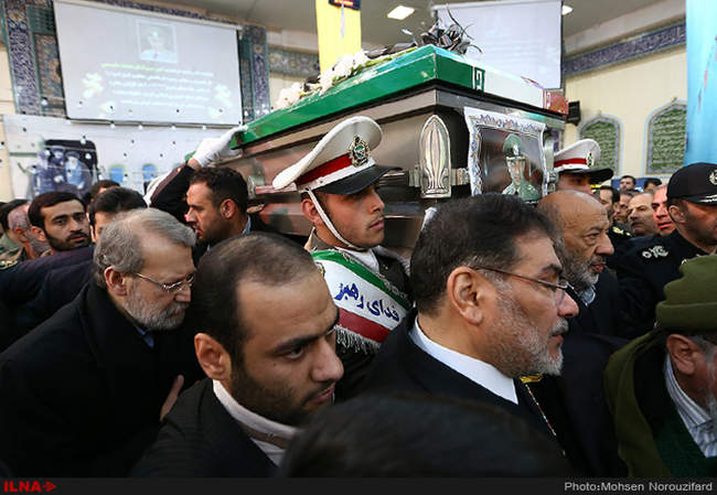 تشییع پیکر مرحوم سرلشکر محمد سلیمی