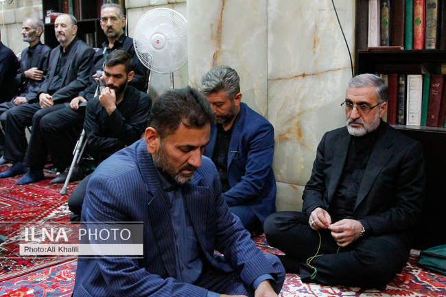 مراسم گرامیداشت شهدای حمله رژیم صهیونیستی به زندان اوین