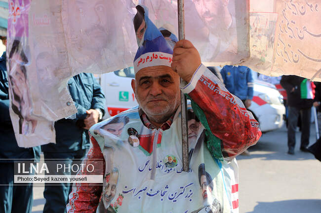 راهپیمایی یوم الله ۲۲ بهمن در تبریز