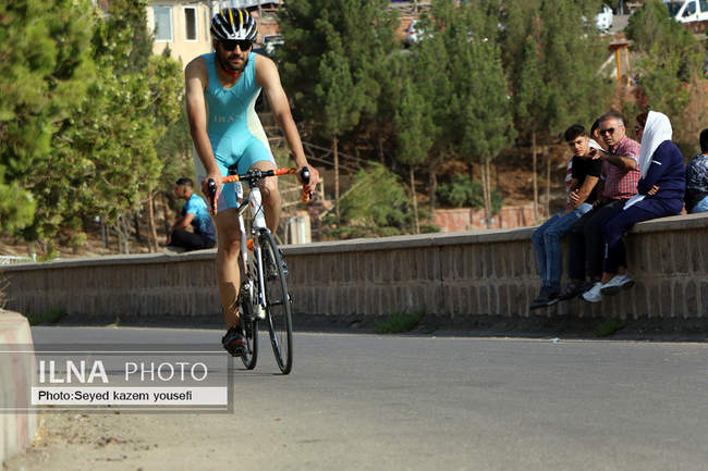 مسابقات ترای اتلون قهرمانی کشور در تبریز