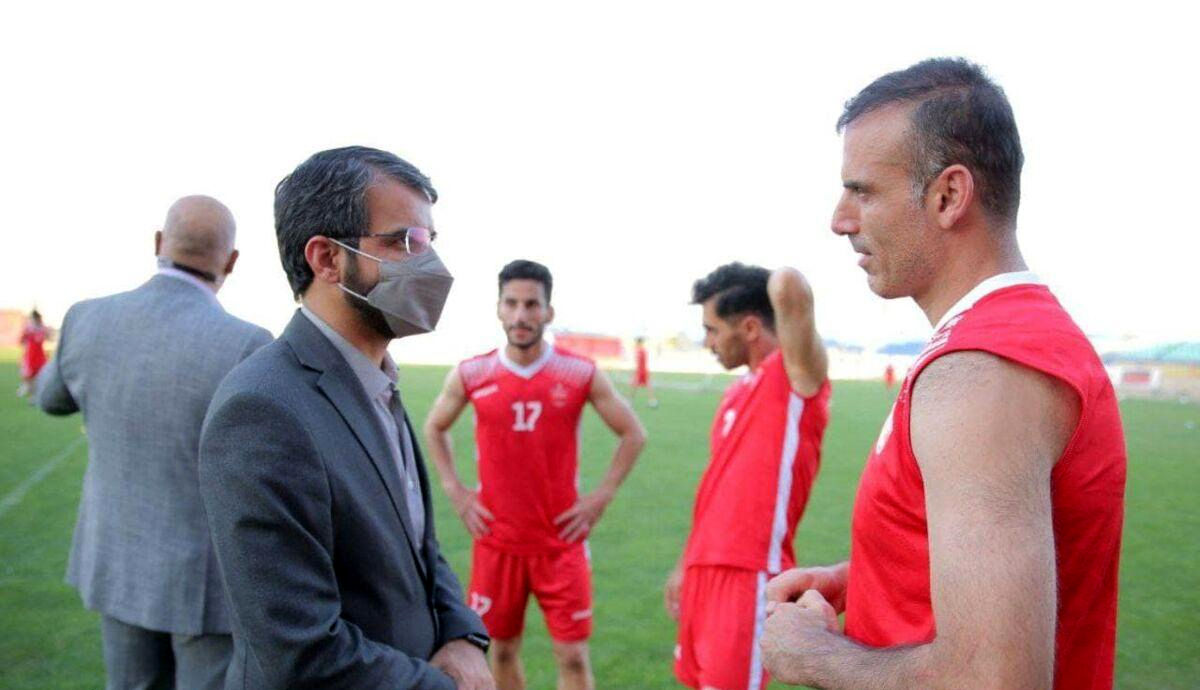 حمایت سید جلال حسینی از جعفر سمیعی (عکس)