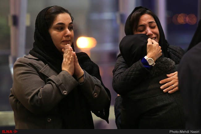 مراسم استقبال از پیکر سه شهید دریانورد نفتکش سانچی