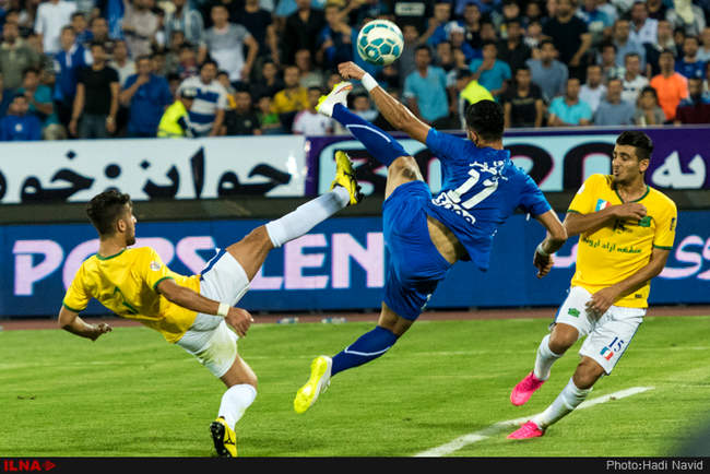 جام خلیج فارس - لیگ برتر فوتبال: استقلال تهران - صنعت نفت آبادان