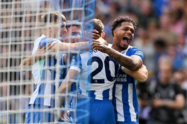 گزارش تصویری دیدار برایتون و منچسترسیتی