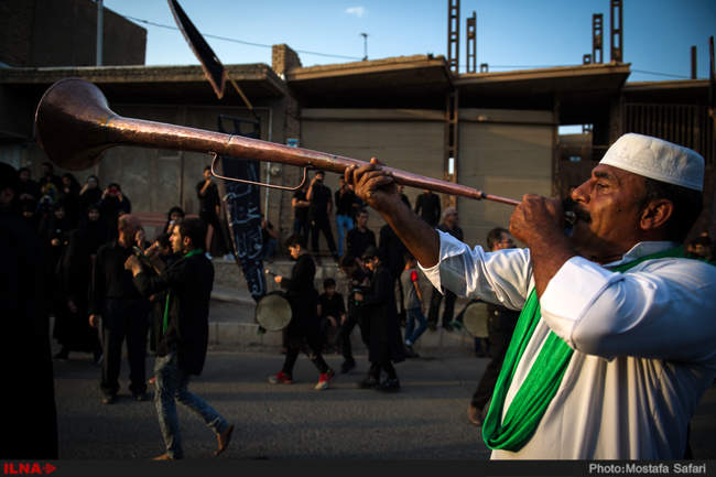 ورود نمادین کاروان امام حسین (ع) به کربلا-نوش آباد کاشان