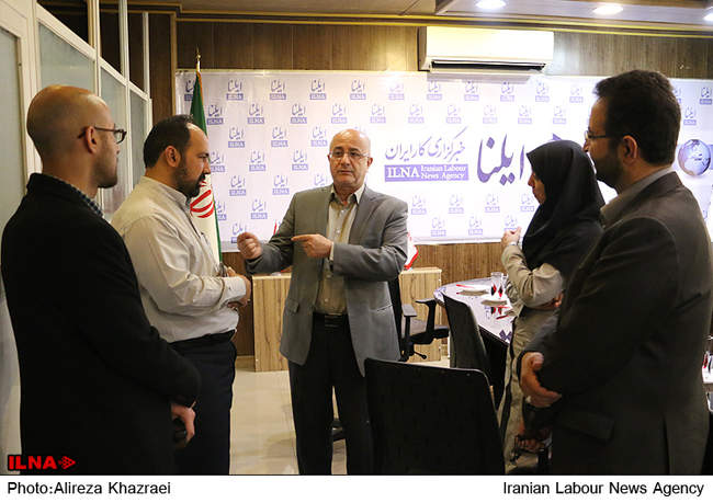 حضور علی مرادخانی معاون هنری وزیر ارشاد در خبرگزاری ایلنا