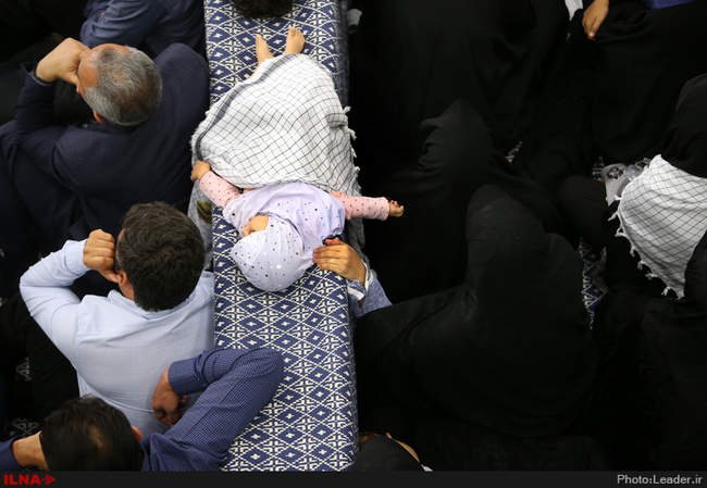 دیدار جمعی از خانواده‌های شهدای منا و حادثه مسجدالحرام با رهبر معظم 