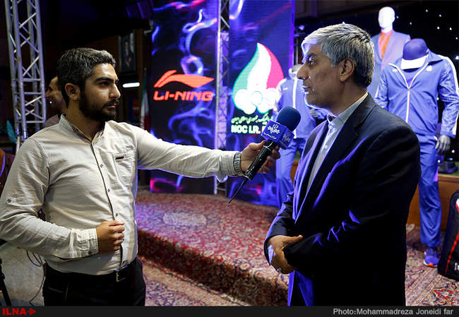 رونمایی از البسه کاروان ایران در المپیک ریو ۲۰۱۶ 