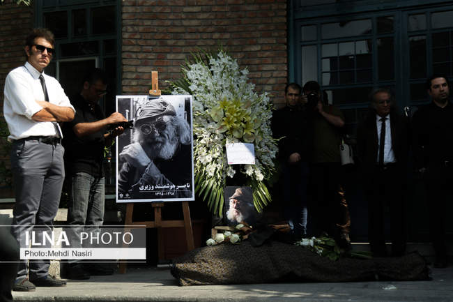 مراسم تشییع ناصر هوشمند وزیری
