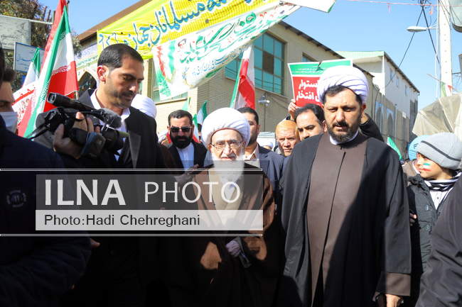 راهپیمایی ۲۲ بهمن استان قم 