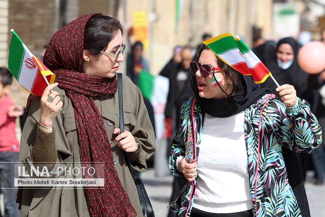 راهپیمایی 22 بهمن در اصفهان