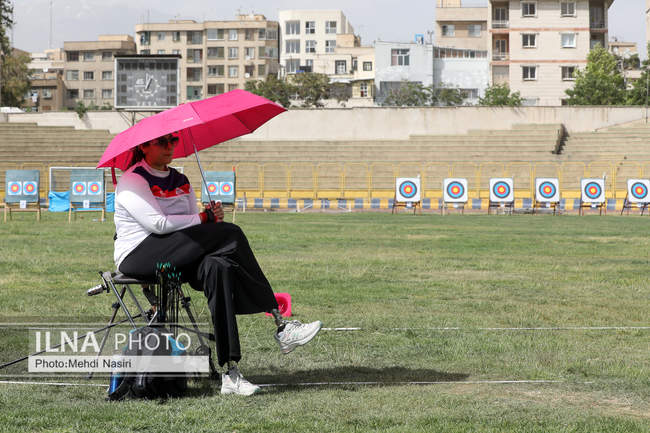 گزارش تصویری از مسابقات آزاد تیروکمان جانبازان و توان یابان