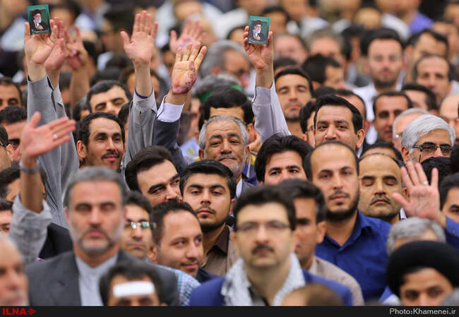 دیدار کارگران با رهبر انقلاب اسلامی