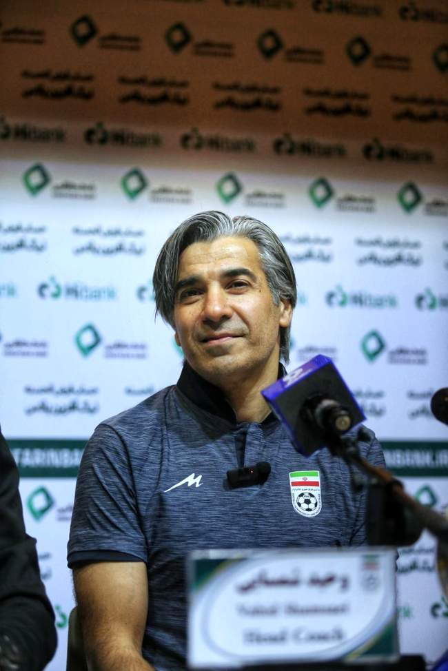 گزارش تصویری نشست خبری پیش از بازی تیم‌های ملی فوتسال ایران و روسیه 