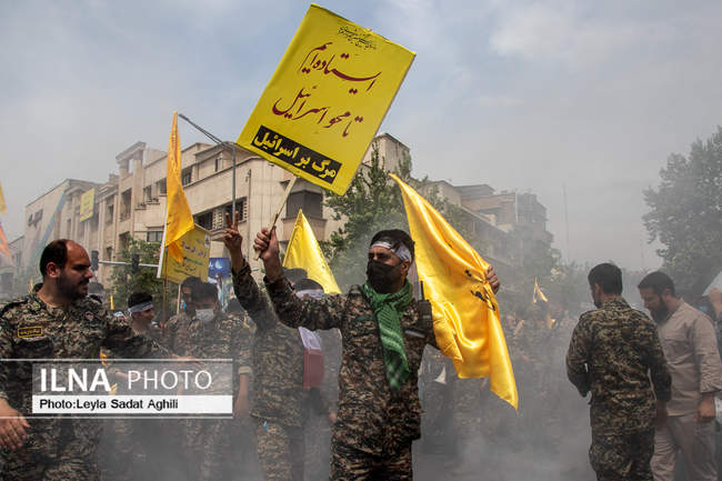 راه‍پمایی روز قدس ۱۴۰۱ در تهران/ ۳