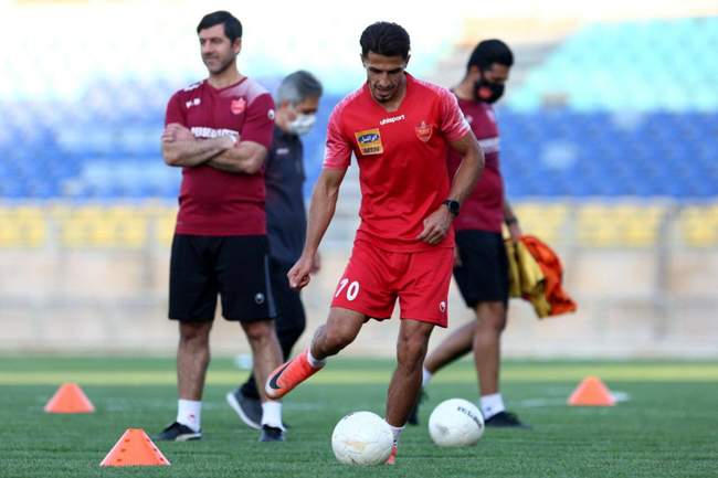 گزارش تصویری: پرسپولیس آماده برگزاری جشن قهرمانی در مسجد سلیمان 