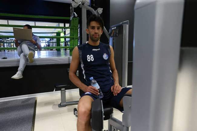 تمرینات بدنسازی استقلالی‌ها با حضور جواد کاظمیان(تصاویر)