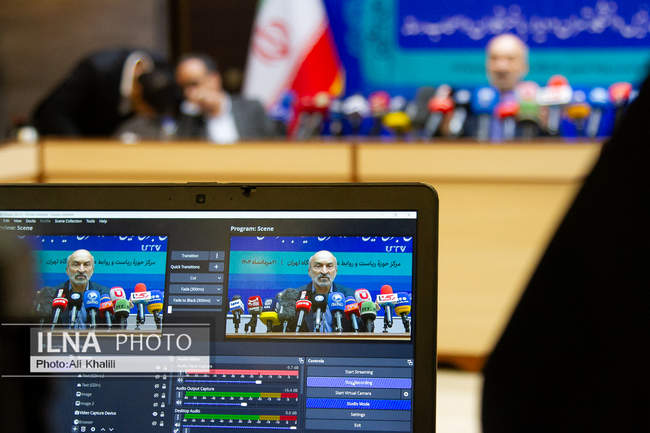 نشست خبری رییس دانشگاه تهران