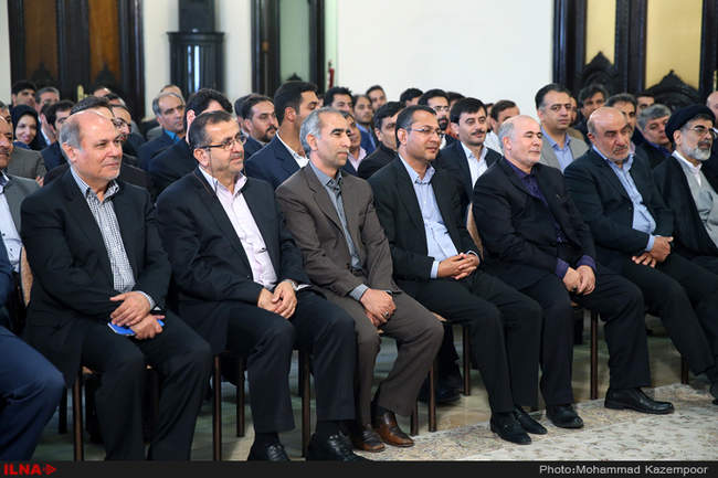 دیدار اعضای جبهه تدبیر و توسعه و فارغ‌التحصیلان معلول و مدیران آموز�