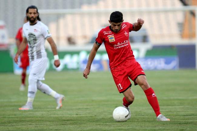 گزارش تصویری از نیمه نخست دیدار پرسپولیس و تراکتور