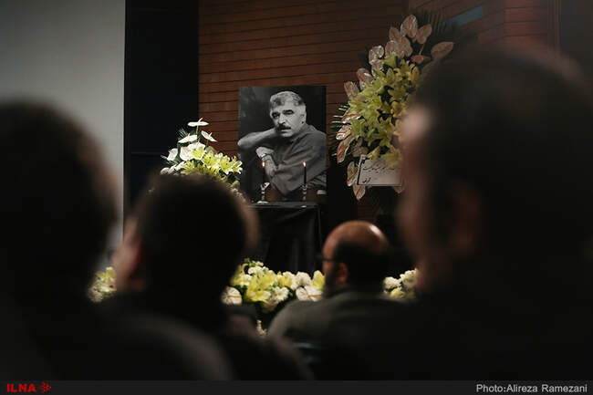 تصاویر مراسم یادبود منوچهر پوراحمد بازیگر و کارگردان سینما 