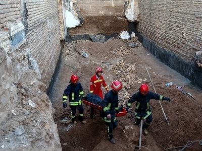 مرگ یک کارگر ساختمانی بوکانی بر اثر سقوط دیوار