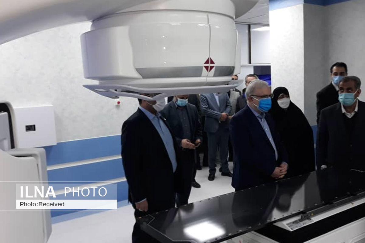 افتتاح مرکز رادیو تراپی بیمارستان ولایت قزوین