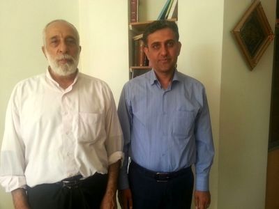 تیمور قاسمی با حجت الاسلام سید هادی خامنه‌ای دیدار و گفت‌وگو کرد