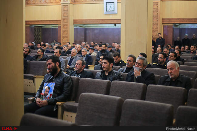 مراسم چهلم شهدای کشتی سانچی