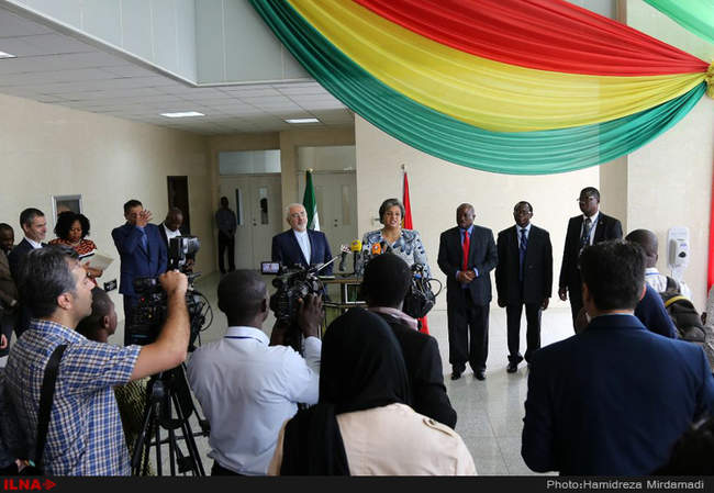 سفر محمدجواد ظریف وزیر امور خارجه کشورمان به غنا