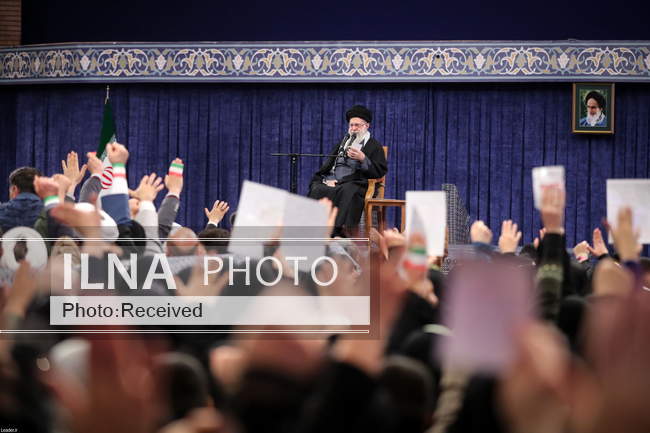 دیدار مردم آذربایجان شرقی با رهبر انقلاب