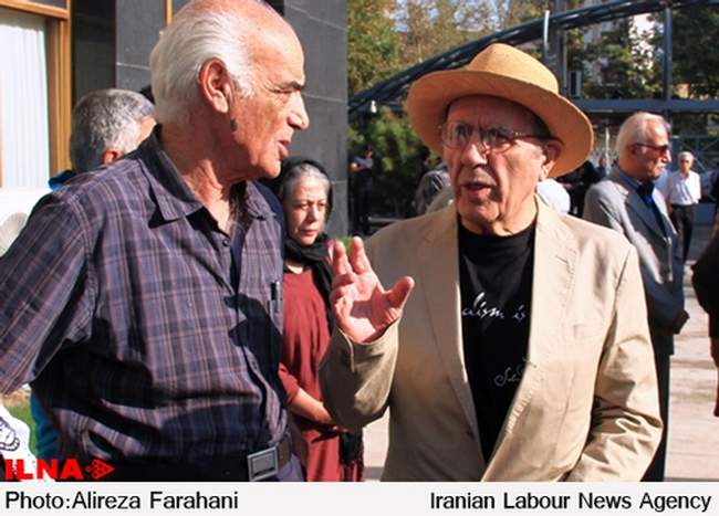 مراسم تشییع پیکر سیمین بهبهانی