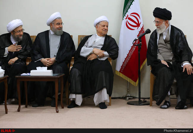دیدار رئیس و اعضای مجلس خبرگان رهبری با رهبر انقلاب